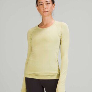 Lululemon Swiftly Tech Long Sleeve 2.0 in dew green size 16, NWT